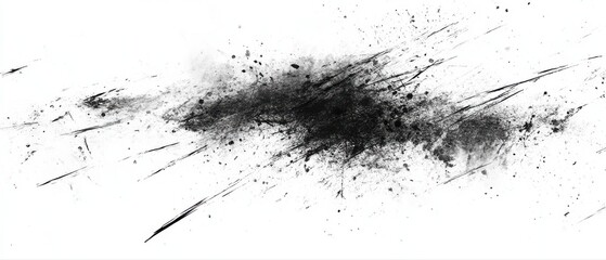 Wall Mural - a black and white image of a black and white line with a lot of black and white dots