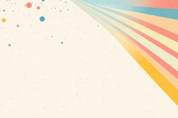 Wall Mural - a colorful rainbow with a white background. the rainbow is made up of many different colors, includi