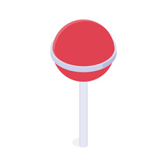 Wall Mural - Take a look at this amazing icon of lollipop