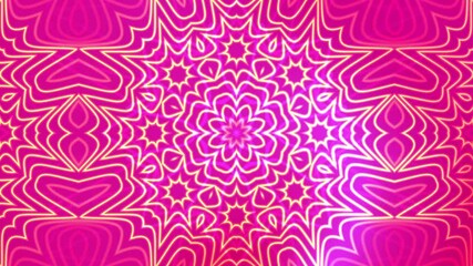 vibrant mandala ruby background with symmetrical floral abstract ornament intricate red pattern luxu