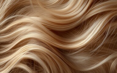 Wall Mural - Blond hair, color, texture, background, close-up, photorealistic, high-resolution 