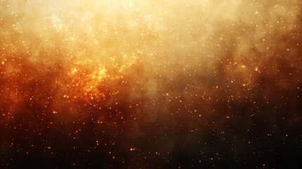 Wall Mural - Abstract background featuring luminous particles and shades of warm colors