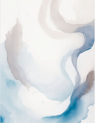 Wall Mural - abstract blue background with waves - abstract light blue waves background - Generative AI