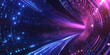 © Volodymyr - A dynamic 3D music background featuring an infinite tunnel of pulsating neon sound waves, synchronized to an invisible beat. Abstract glowing notes float within the space, forming a futuristic