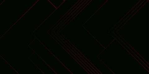 Aufkleber - Abstract background with Dynamic geometry shapes. Scribble backgrounds Luxury dark background. Presentation design with realistic line geometric shape. Minimal lines futuristic tech background