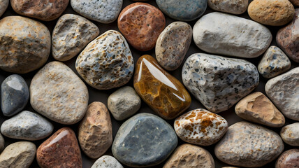 Fototapete - Colorful stones texture background