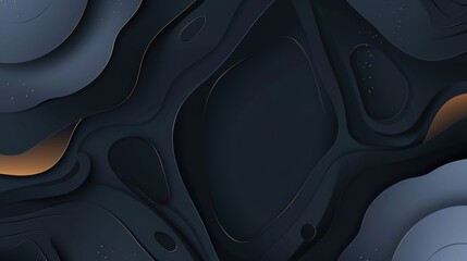 Enigmatic Abstract Planets Set Against a Cosmic Space Background