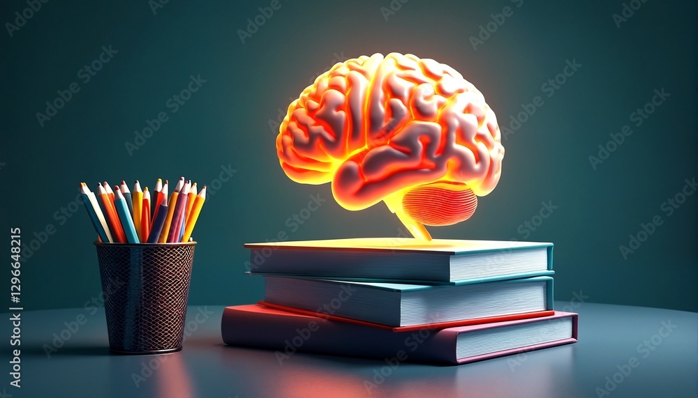 Brain Development In Children Stock Illustration Adobe Stock