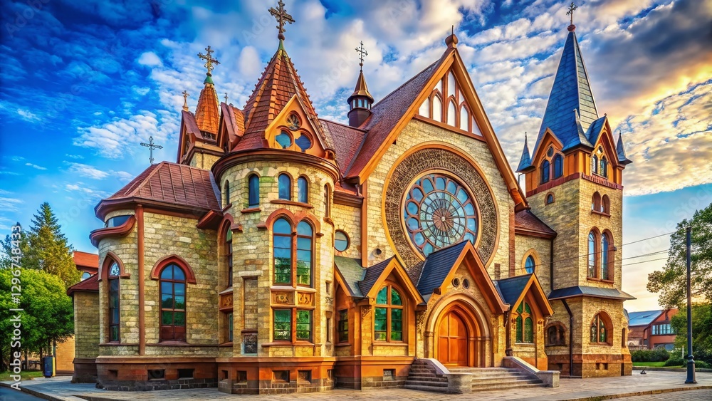 Photo inspiration: Gallery Detail: Primorsk Church Northern Art Nouveau Architecture Historic Lutheran