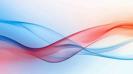 Wall Mural - contemporary wallpaper with smooth gradient transitions and light smoke.