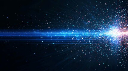 Wall Mural - discover how abstract backgrounds enhance the vision of a tech-driven future.
