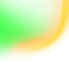 Aufkleber - Teal green yellow grainy gradient shape transparent background glowing noise texture cover header poster design 