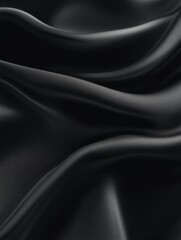 Wall Mural - abstract background with black smooth texture with matte light. abstract black texture in fluid styl