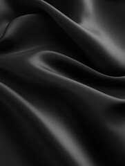 Wall Mural - abstract background with black smooth texture with matte light. abstract black texture in fluid styl
