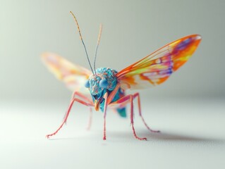 Poster - Colorful Insect Macro