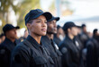 © Martlaw - A female security officer standing alongside her team