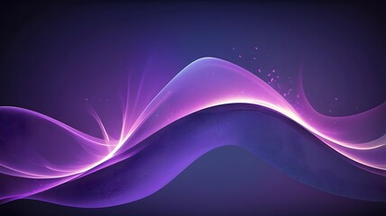Vibrant Gradient Abstract Wave Frame Science & Tech Presentation Template