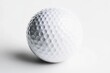 © Ева Поликарпова - A close-up view of a golf ball on a white surface