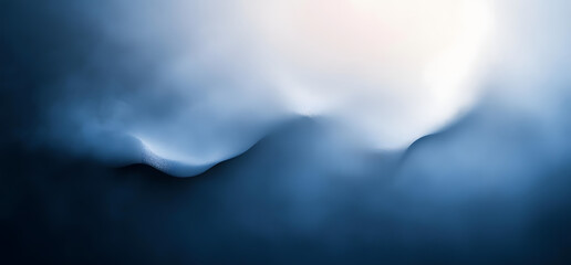 Wall Mural - abstract grey and blue grainy gradient color background, noise texture effect, illustration of navy 