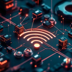 Poster - Futuristic Connectivity: A Glimpse into the World of Wireless Communication and Advanced Technology Networks