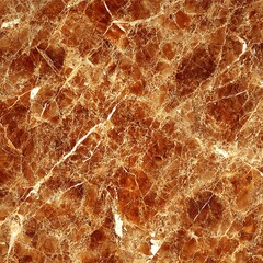Wall Mural - Brown Marble Texture with White Veins  Background for Flooring and Decorative Surfaces Design Element