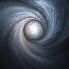 Wall Mural - ethereal vortex of light and shadow abstract swirling composition with dynamic energy and motion