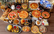 © murattellioglu - 3d render pizza hamburger chicken bread foods fast foods