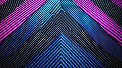 Poster - Highly Detailed Carbon Fiber Background with Vibrant Geometric Patterns and Neon Gradients  Dynamic and Futuristic Digital with Bold Colors Sharp Lines and 3D like Depth