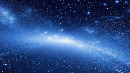 blue space background