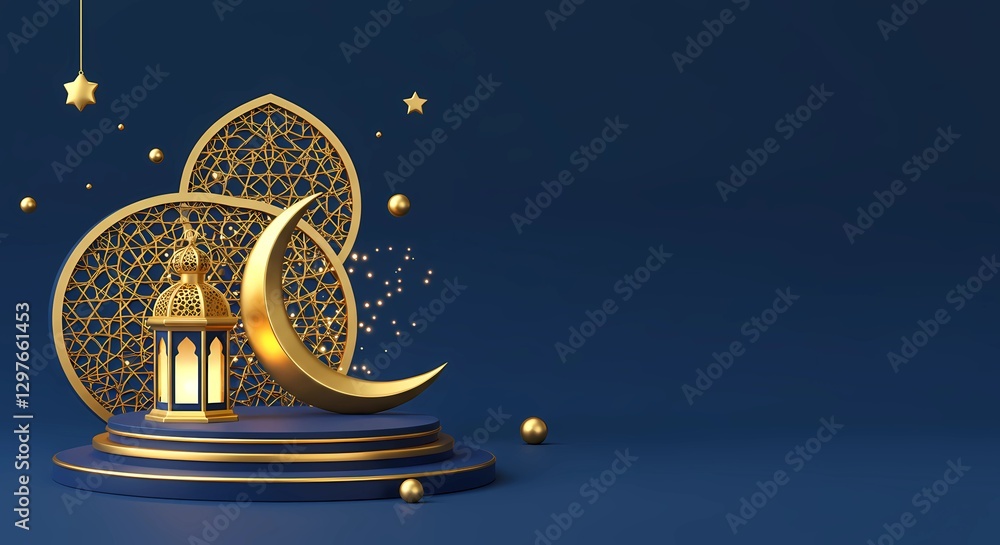ramadan golden moon