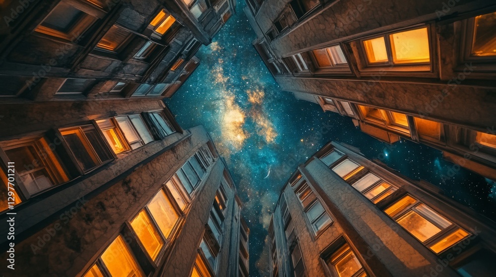 Cube Triangle Galaxy Forest Heaven Statue space