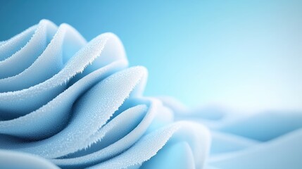 Wall Mural - abstract background of frost covering a surface, creating swirling patterns and textures, with a gra