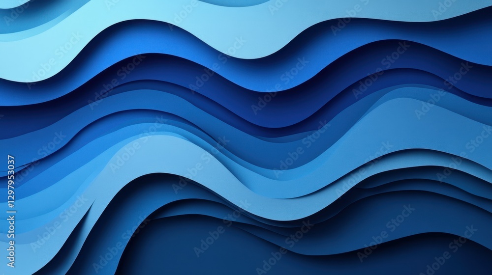 Blue gradient background with grain texture Stock Illustration | Adobe ...