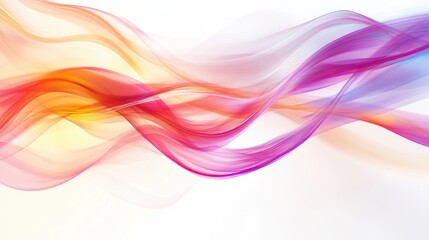 Wall Mural - vibrant abstract waves for promotional use