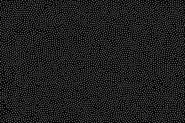 a black and white polka dot fabric with a small white dot pattern
