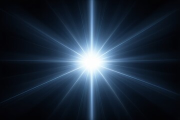 Wall Mural - arafed image of a bright starburst with a black background