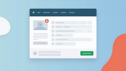 Saleshandy. Image shows person looking at website page with chat button