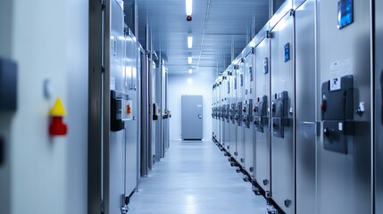  Warehouse freezer refrigeration chamber for food storage