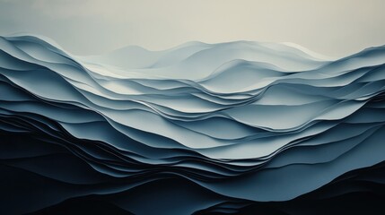 Wall Mural - abstract business background with a soft white color palette and minimalistic style.