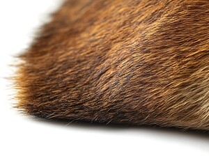 closeup brown fur texture
