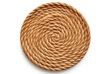 Wall Mural - spiral shape brown rope.