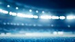 © Mahmulatin - Illuminated stadium lights shining brightly in the night sky background