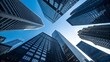 © md sifat hasan - 'Skyscraper Perspective - Urban Architecture'