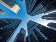 © md sifat hasan - 'Skyscraper Perspective - Urban Architecture'