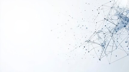 Abstract network graphic design, technology background, innovation concept, digital art, backdrop