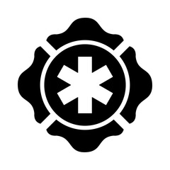 Wall Mural - First Responders Icon