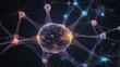 © CreativePulse - Intricate Neural Network Neuron Connections Brain Cell Structure Abstract Science Background