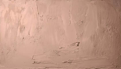 Poster - rough beige stucco wall texture with abstract uneven plaster patterns for interior design, background, and artistic projects

