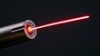 © No PEOPLe - high-quality close-up of a red laser beam from a laser pointer
