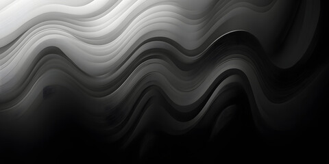 Wall Mural - abstract white and black wavy background. illustration with shadows and halftones. soft lighting. te